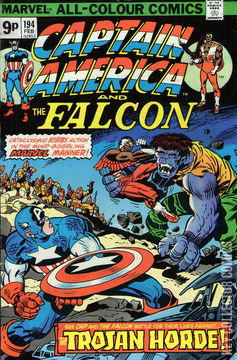 Variant Cover for Captain America #194