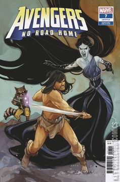 Variant Cover for Avengers: No Road Home #7