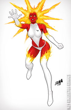 Variant Cover for Captain Marvel: Dark Past #1