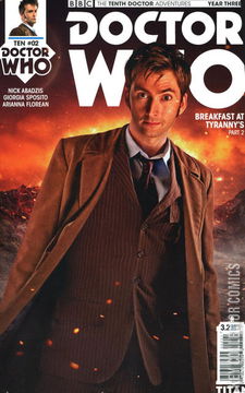 Variant Cover for Doctor Who: The Tenth Doctor - Year Three #2