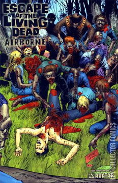 Variant Cover for Escape of the Living Dead: Airborne #2