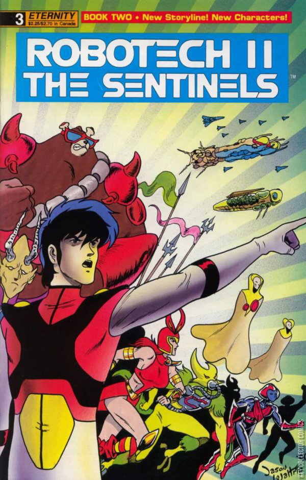 Robotech II: The Sentinels Book 2 by Eternity | Key Collector Comics