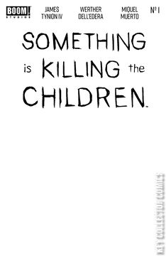 Variant Cover for Something Is Killing the Children #1