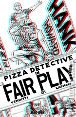 Variant Cover for Hank Howard, Pizza Detective: The Fair Play #1