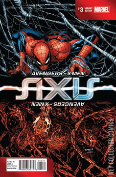 Variant Cover for Avengers / X-Men Axis #3