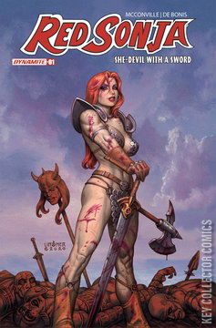 Variant Cover for Red Sonja: She-Devil with a Sword #1