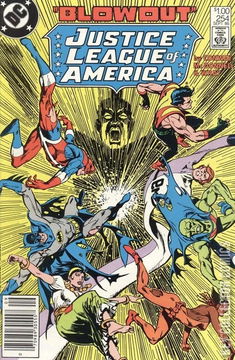 Variant Cover for Justice League of America #254