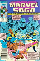 Variant Cover for Marvel Saga: The Official History of the Marvel Universe #14