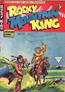 Rocky Mountain King Western Comic #45