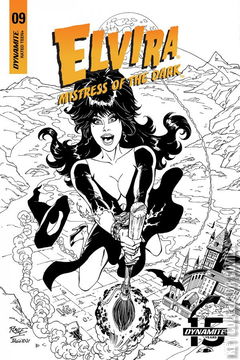 Variant Cover for Elvira: Mistress of the Dark #9