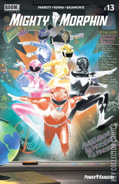 Variant Cover for Mighty Morphin #13