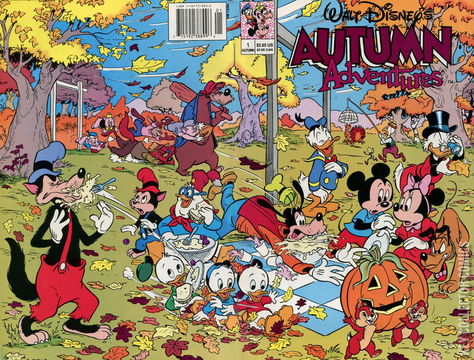 Variant Cover for Walt Disney's Autumn Adventures #1