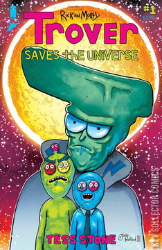 Variant Cover for Trover Saves The Universe #1