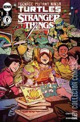 Variant Cover for Teenage Mutant Ninja Turtles / Stranger Things #3