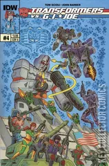 Cover for Transformers vs. G.I. Joe #4
