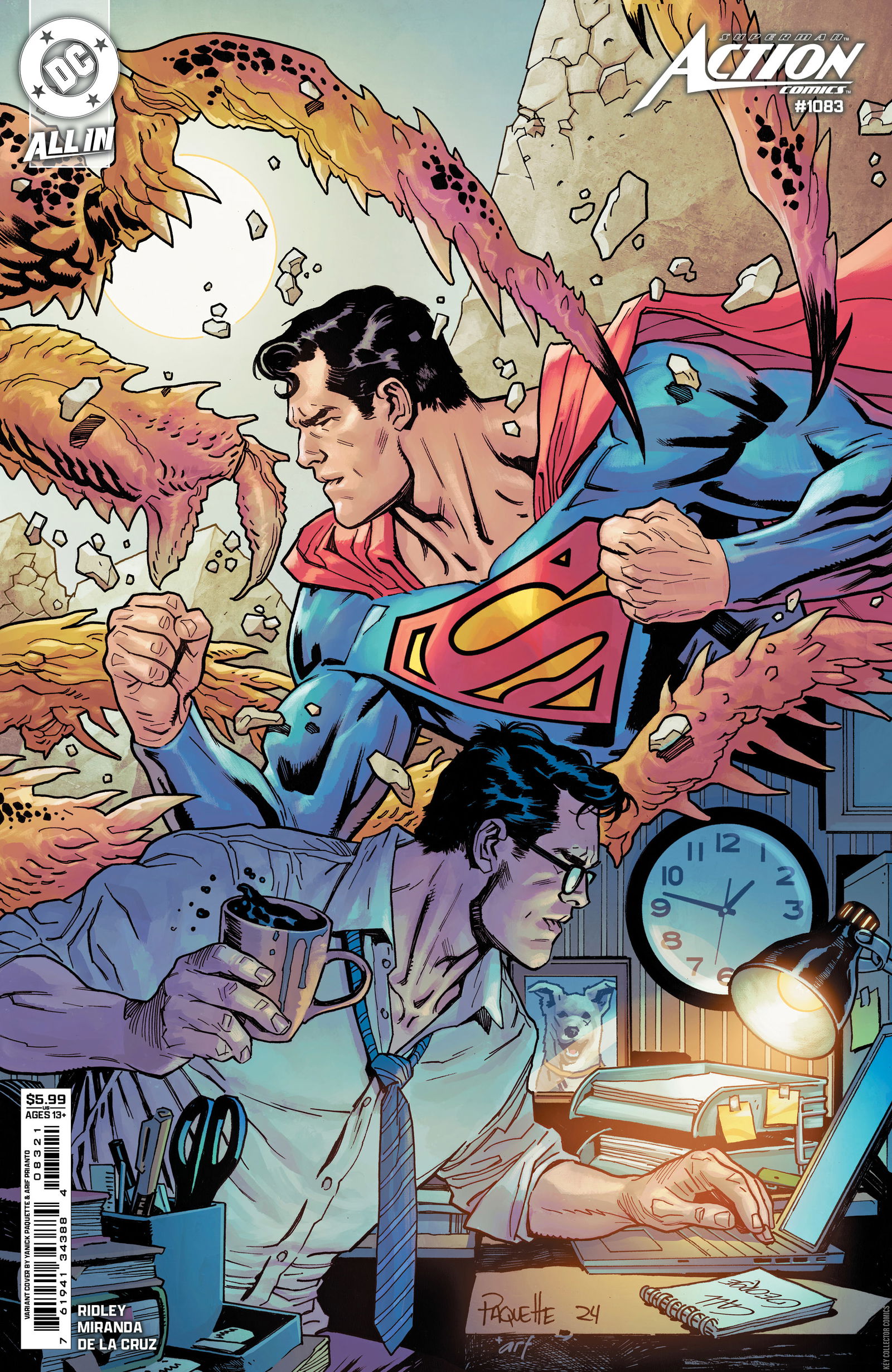Variant Cover for Action Comics #1083