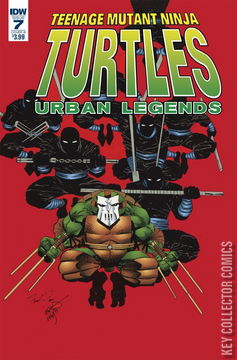 Variant Cover for Teenage Mutant Ninja Turtles: Urban Legends #7