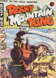 Rocky Mountain King Western Comic #56