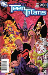 Variant Cover for Teen Titans #25