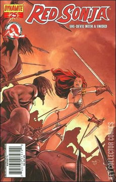 Variant Cover for Red Sonja #25