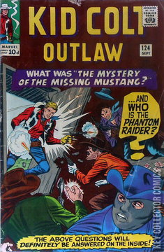 Variant Cover for Kid Colt Outlaw #124