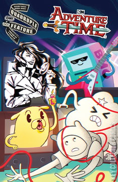 Variant Cover for Adventure Time: Quadruple Feature #1