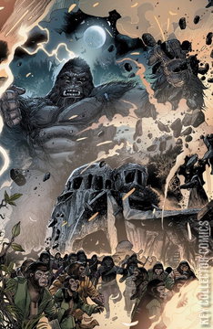Variant Cover for Kong on the Planet of the Apes #5
