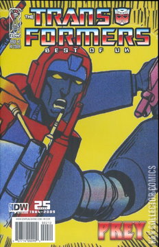 Variant Cover for Transformers: Best of the UK - Prey #3