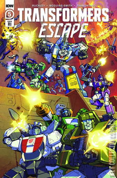 Variant Cover for Transformers: Escape #5
