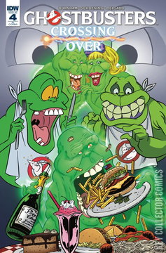 Variant Cover for Ghostbusters: Crossing Over #4