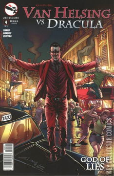 Variant Cover for Van Helsing vs. Dracula #4