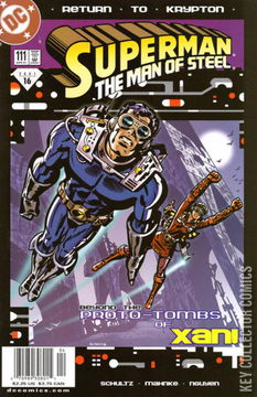 Variant Cover for Superman: The Man of Steel #111