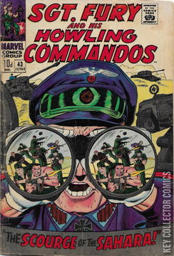 Variant Cover for Sgt. Fury and His Howling Commandos #43