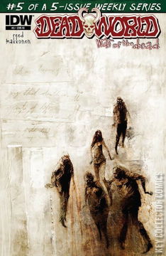 Variant Cover for Deadworld: War of the Dead #5