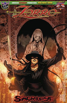 Variant Cover for Zorro Sacrilege #1