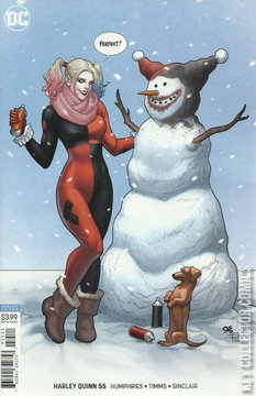 Variant Cover for Harley Quinn #55