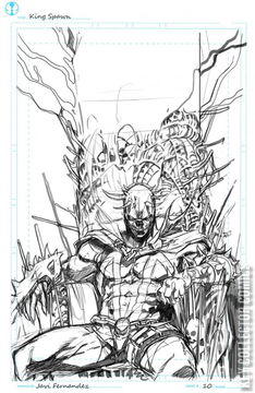 Variant Cover for King Spawn #10