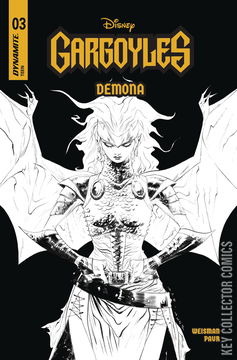 Variant Cover for Gargoyles: Demona #3