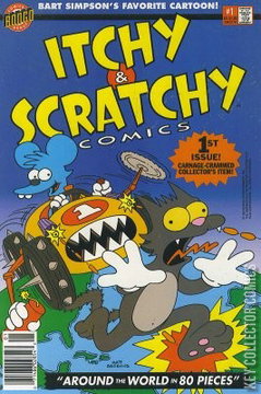 Variant Cover for Itchy & Scratchy Comics #1