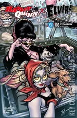 Variant Cover for Harley Quinn x Elvira #6