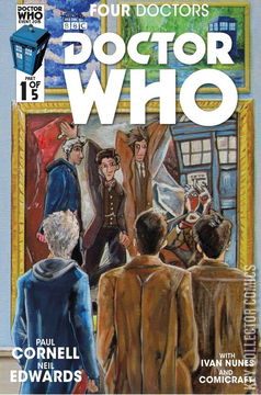 Variant Cover for Doctor Who: Four Doctors #1
