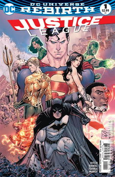 Variant Cover for Justice League #1