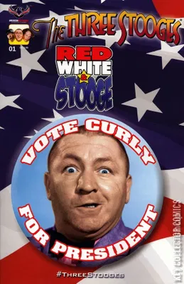 The Three Stooges:  Red, White, & Stooge