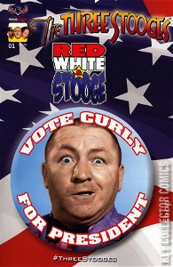 The Three Stooges:  Red, White, & Stooge #1