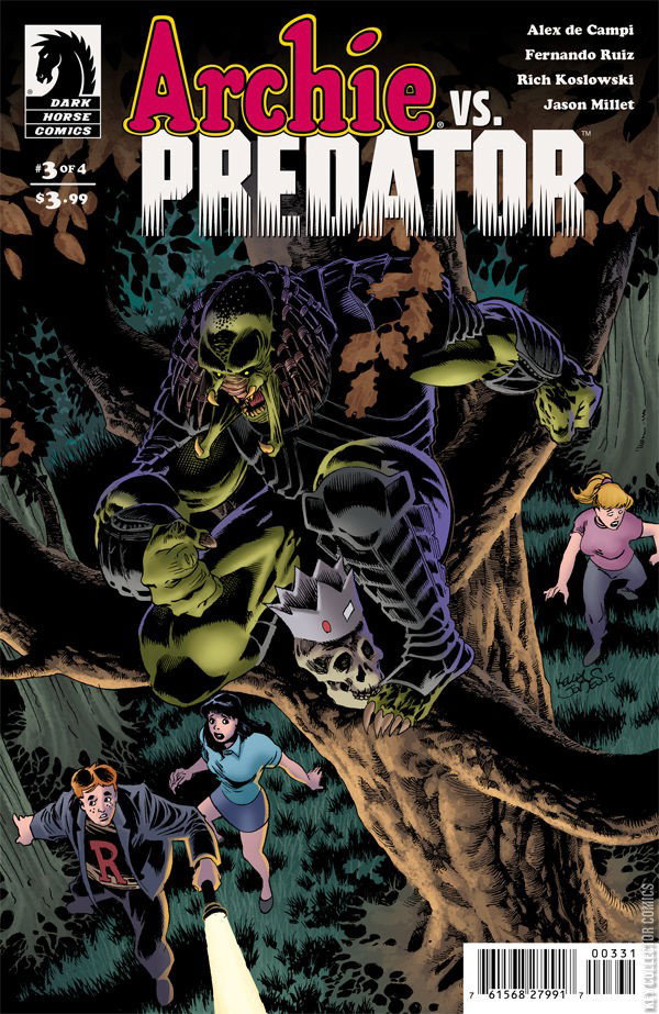Archie vs. Predator #3 Published June 2015 | Key Colle