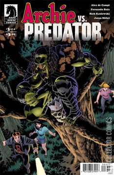 Variant Cover for Archie vs. Predator #3