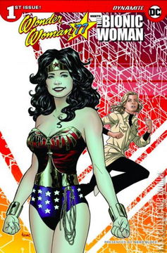 Variant Cover for Wonder Woman '77 Meets The Bionic Woman #1
