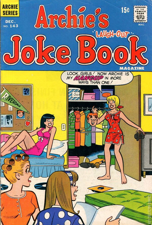 Archie's Joke Book Magazine #143 Published December 196