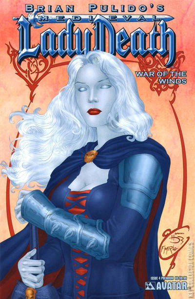 Variant Cover for Medieval Lady Death: War of the Winds #4