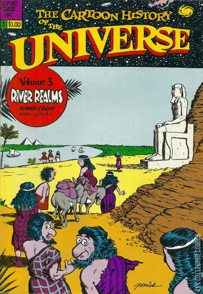 Cover art for The Cartoon History of the Universe #3